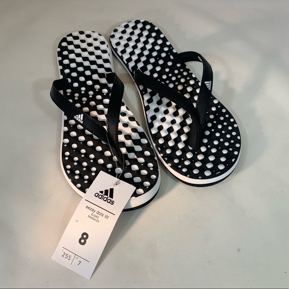 adidas | Shoes | Adidas B23738 Flipflop Womens Eezay Dot | Poshmark